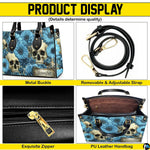 Four-panel showcase illustrating design details, hardware, and interior layout.
