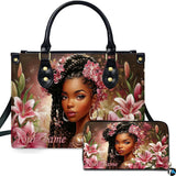 Braided Beauty Pink Lily Floral Art Accessory