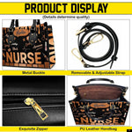 PREAUREUM "{split_values}" Personalized {collection_title} Leather Handbag
