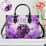 Personalized Witch Leather Bags, Halloween Purses For Women, Witch Art Bag, Spooky Halloween Purses, Holiday Gifts