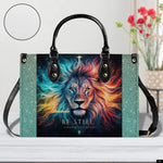 PREAUREUM "{split_values}" Personalized {collection_title} Leather Handbag