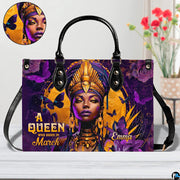 Detailed view of matching regal African queen zippered wallet