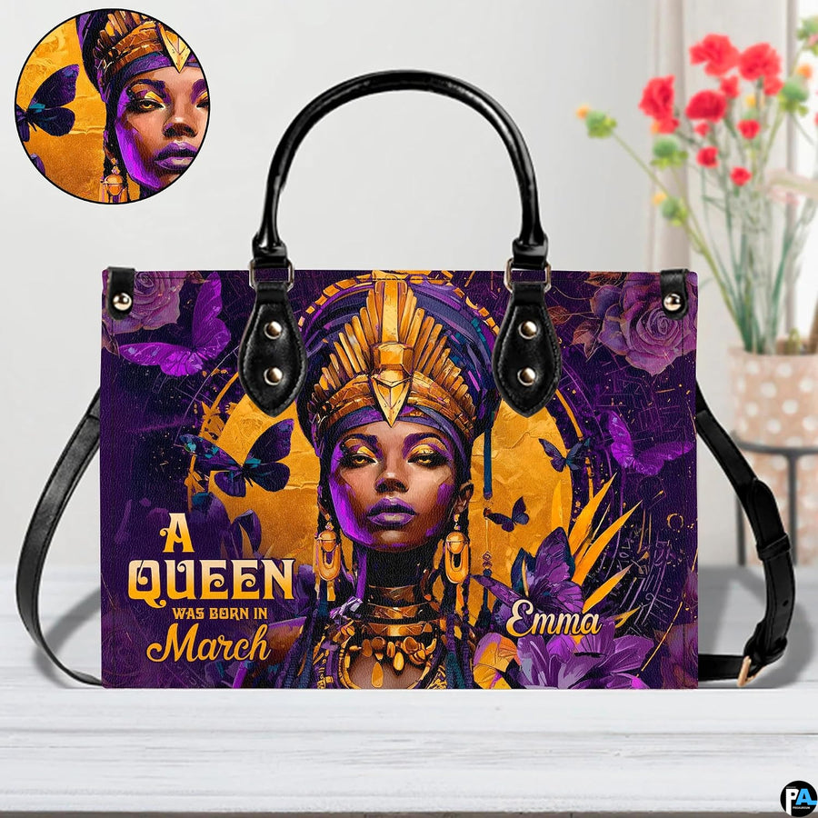 Detailed view of matching regal African queen zippered wallet