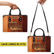 PREAUREUM "{split_values}" Personalized {collection_title} Leather Handbag