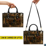 Bookstore Leather Bag, Book Purse for Book Lovers, Shoulder Bag
