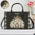 Custom Catholic Virgin Mary Leather Bag, Personalized Name Handbags and Purses for Christian Women Religious Bag Gifts