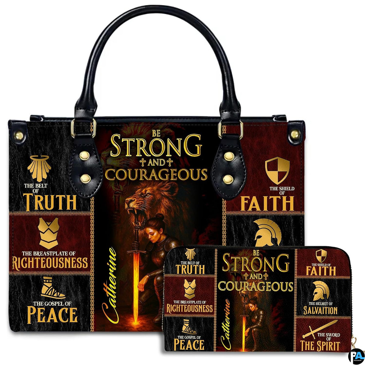 Christian Gifts for Women Faith, Customized Christian Leather Handbag, Jesus Bag, Bible Purse, Inspirational Religious