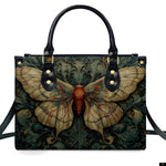 PREAUREUM "{split_values}" Personalized {collection_title} Leather Handbag