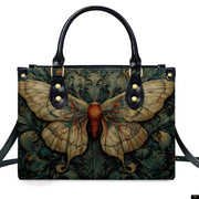 PREAUREUM "{split_values}" Personalized {collection_title} Leather Handbag