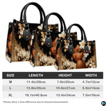 Personalized Black Women Leather Bag, Custom Name African Purses and Handbags Gifts for Mom Birthday Christmas Mothers Day
