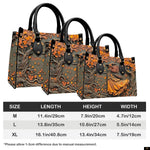 PREAUREUM "{split_values}" Personalized {collection_title} Leather Handbag