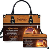 Empty Tomb and Calvary Sunrise Handbag and Matching Wallet Set