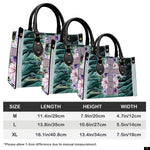 PREAUREUM "{split_values}" Personalized {collection_title} Leather Handbag