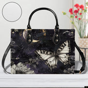 PREAUREUM "{split_values}" Personalized {collection_title} Leather Handbag