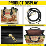 Product feature view showing buckle hardware, shoulder strap, zipper closure, and lined interior