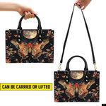 PREAUREUM "{split_values}" Personalized {collection_title} Leather Handbag