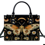 PREAUREUM "{split_values}" Personalized {collection_title} Leather Handbag