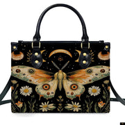 PREAUREUM "{split_values}" Personalized {collection_title} Leather Handbag