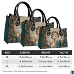 Custom Catholic Virgin Mary Leather Bag, Personalized Name Handbags and Purses for Christian Women Religious Bag Gifts
