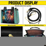 PREAUREUM "{split_values}" Personalized {collection_title} Leather Handbag