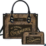 Personalized Christian Leather Handbag – Custom Purse Faith Gift for Mom, Grandma, Women Birthday or Christmas