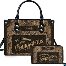 Personalized Christian Leather Handbag – Custom Purse Faith Gift for Mom, Grandma, Women Birthday or Christmas