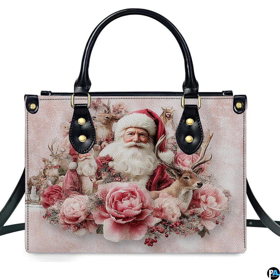 Side profile view showing seamless floral illustration wrapping and sleek dark edge finishing.