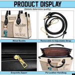 PREAUREUM "{split_values}" Personalized {collection_title} Leather Handbag