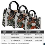 Informational graphic displaying proportional variations of the fashion design against a plain background.
