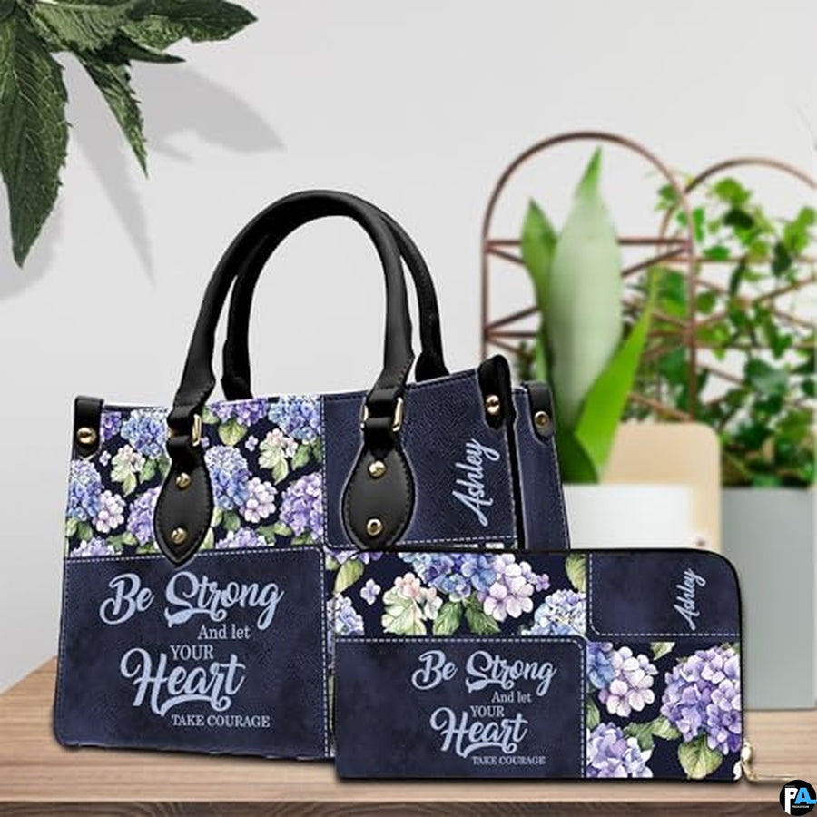 Personalized Christian Leather Handbag, Jesus Christian Tote Bag, Bible Purse, Religious Bags Gift for Mom, Women