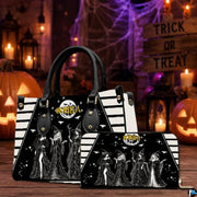 Personalized Witch Leather Bags, Halloween Purses For Women, Witch Art Bag, Spooky Halloween Purses, Holiday Gifts