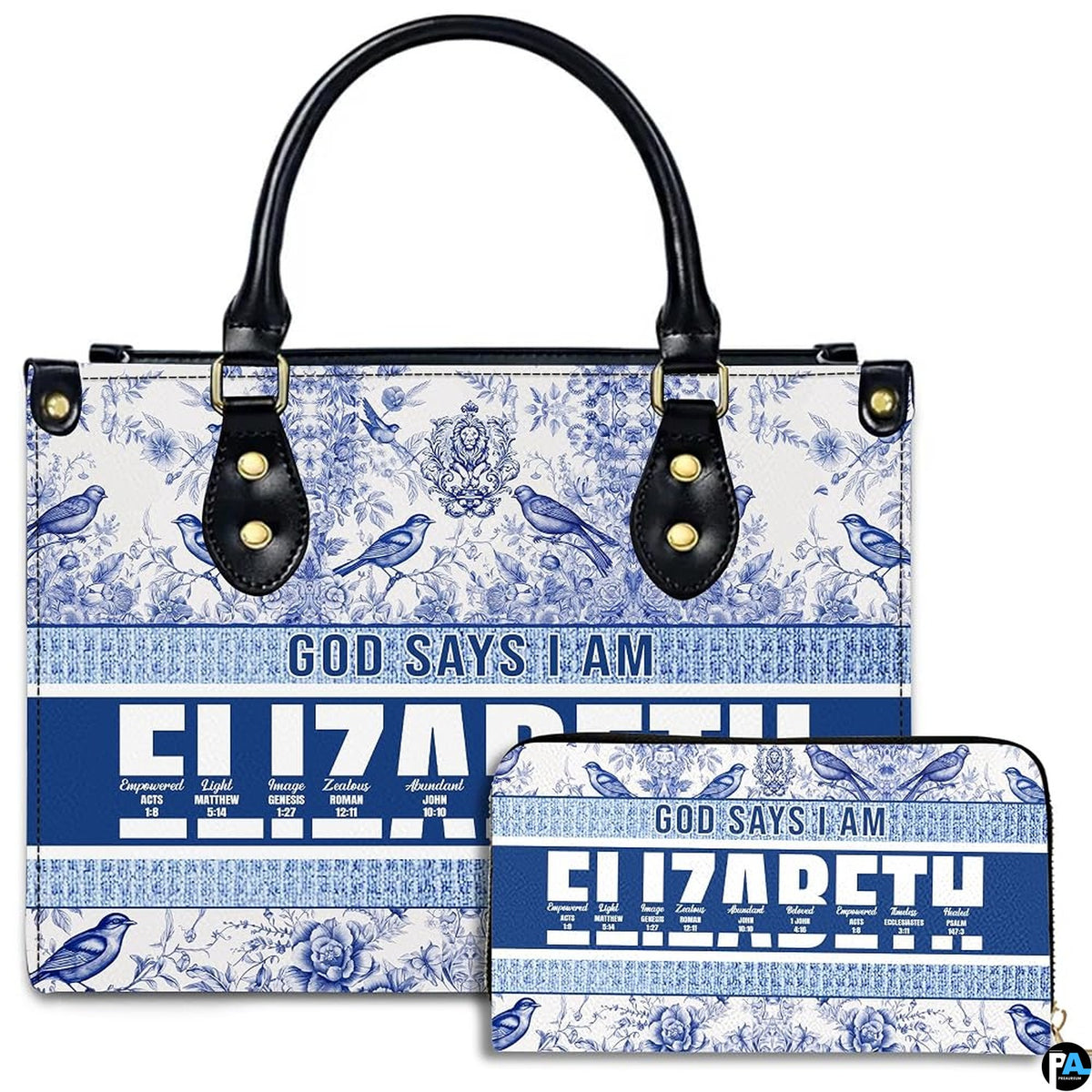 Christian Gifts for Women Faith, Customized Christian Leather Handbag, Jesus Bag, Bible Purse, Inspirational Religious