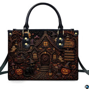 Frontal presentation highlighting the fairy cottage art design on the primary accessory silhouette.