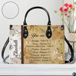 Personalized Christian Leather Handbag For Women, Bible Purse, Religious Bags Christian Gift For Women Her, Jesus Bag