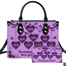 Personalized Bird Flower personalized family garden Handbag
