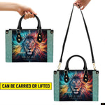 PREAUREUM "{split_values}" Personalized {collection_title} Leather Handbag