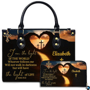 Personalized Christian Leather Handbag For Women, Bible Purse, Religious Bags Christian Gift For Women Her, Jesus Bag