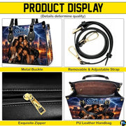 Personalized Leather Handbag for Black Women, Custom African Purse Bag Set, Birthday Meaningful Gifts for Mom, Friend
