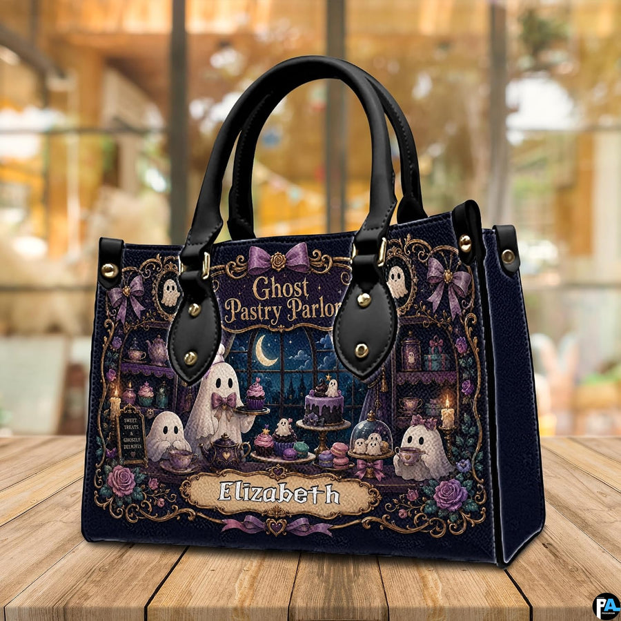 Alternate angle presentation displaying the complete pastel goth art accessory pairing.