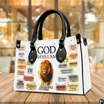 Personalized Christian Leather Handbag For Women, Bible Purse, Religious Bags Christian Gift For Women Her, Jesus Bag