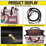Four-panel showcase illustrating design details, hardware, and interior layout.