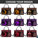 Personalized Leather Handbag for Black Women, Custom African Purse Bag Set, Birthday Meaningful Gifts for Mom, Friend
