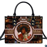 Vintage Library Book Lover Handbag