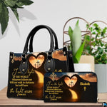 Personalized Christian Leather Handbag For Women, Bible Purse, Religious Bags Christian Gift For Women Her, Jesus Bag