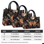 PREAUREUM "{split_values}" Personalized {collection_title} Leather Handbag