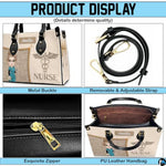 Personalized Nurse Leather Bag – Custom Medical Handbag & Purse Set with Name Gifts for Nursing Student Christmas Gift