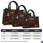 Proportional scale chart demonstrating medium, large, and extra-large options for the accessory.