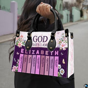 Christian Gifts for Women Faith, Customized Christian Leather Handbag, Jesus Bag, Bible Purse, Inspirational Religious