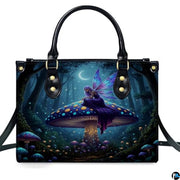 Personalized Dragon Leather Handbag, Fantasy Gothic Purse for Women, Mythical Shoulder Bag Gift for Dragon Lovers