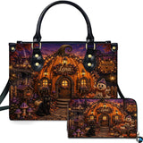 Pumpkin House Art Fairy Cottage Graphic Design
